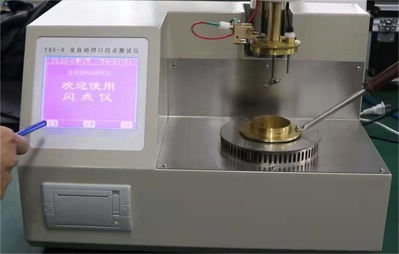 220V Flash Point Tester بدقة عالية وشاشة 260